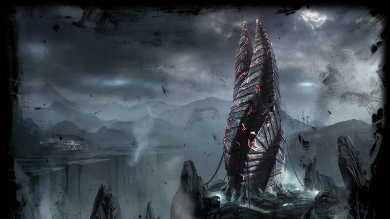 Alien Structure in Mountains