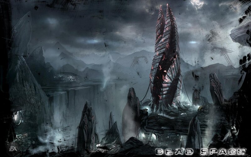 Alien Structure in Wasteland
