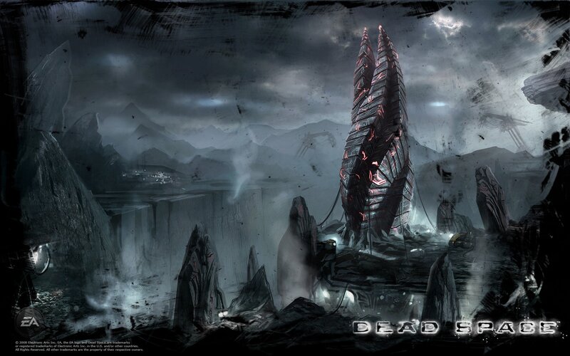 Alien Structure on Rocky Planet