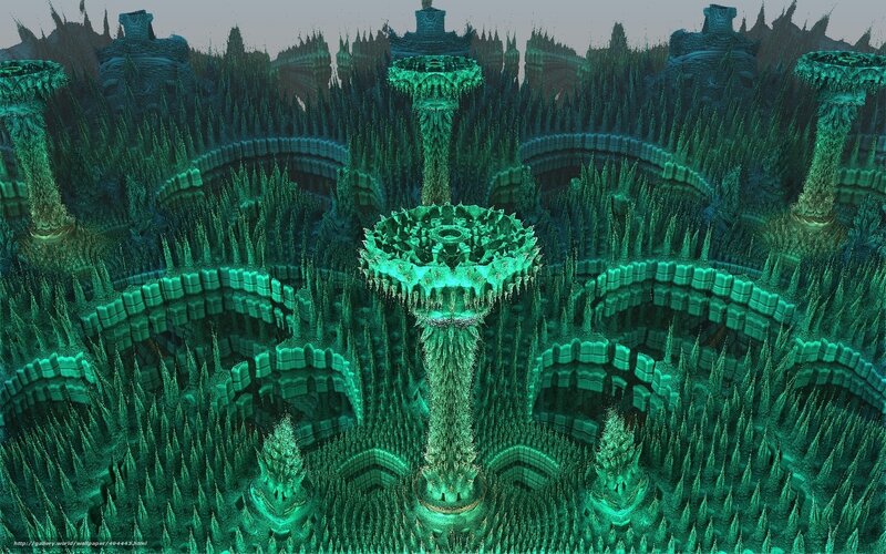 alien temple complex