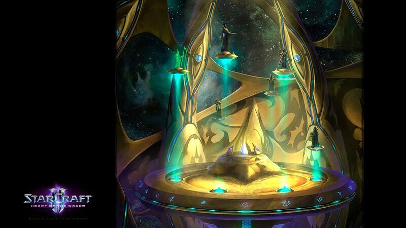 Alien Temple Interior