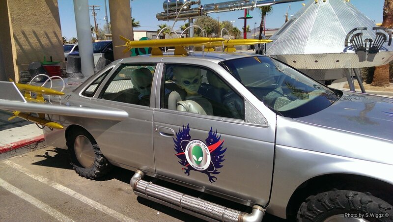 Alien-themed Car