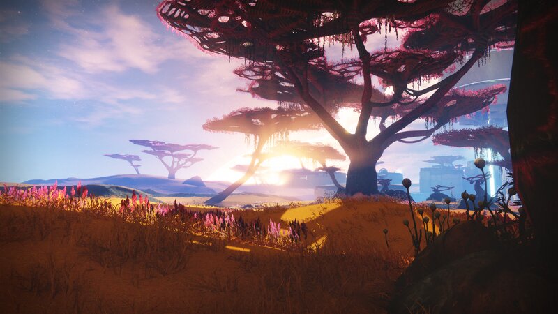 Alien Tree Landscape