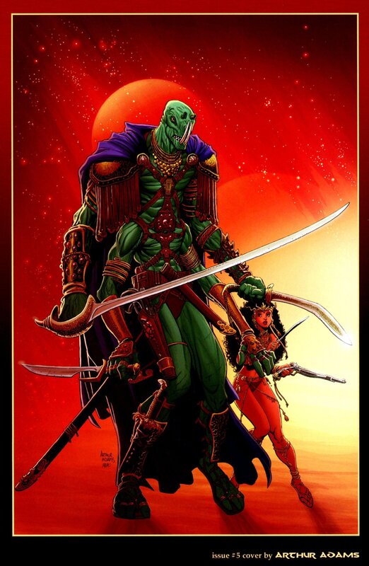 alien warrior and companion cover