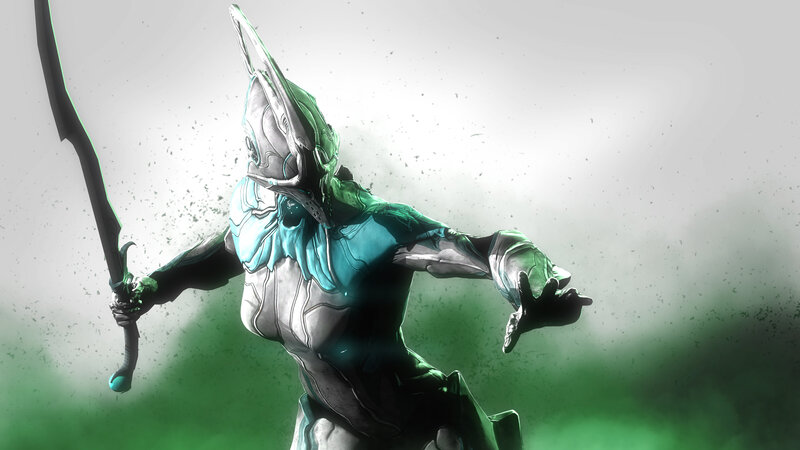 Alien Warrior in Armor — Green, Dramatic