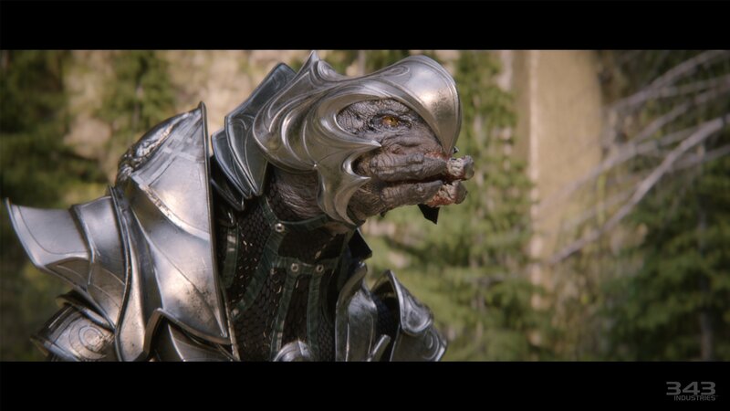 Alien Warrior in Armor