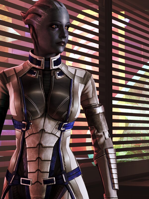 Alien Woman in Armor