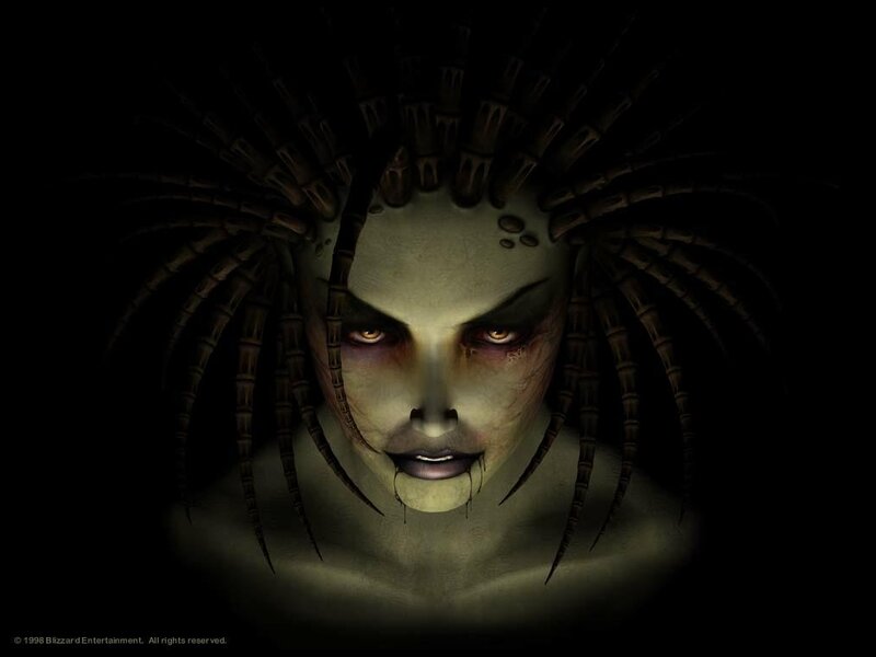 Alien Woman with Tentacles — Black