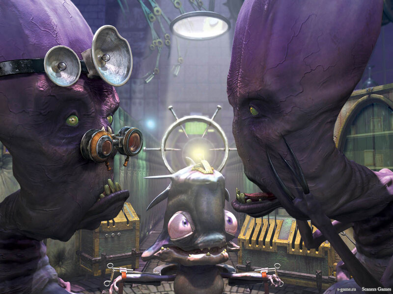 Aliens in a laboratory
