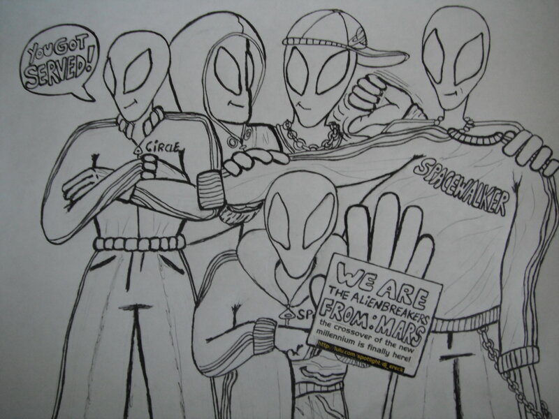 Aliens in Hoodies