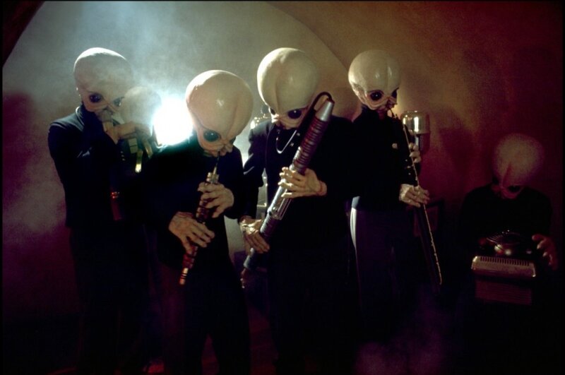 Aliens Playing Instruments