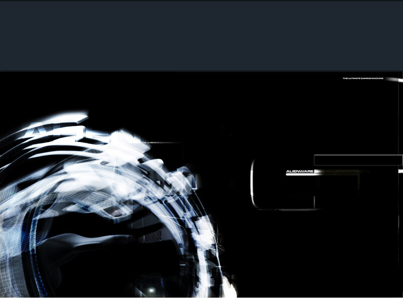 Alienware gaming machine ad