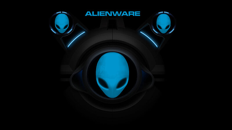 Alienware Logo Design — Blue