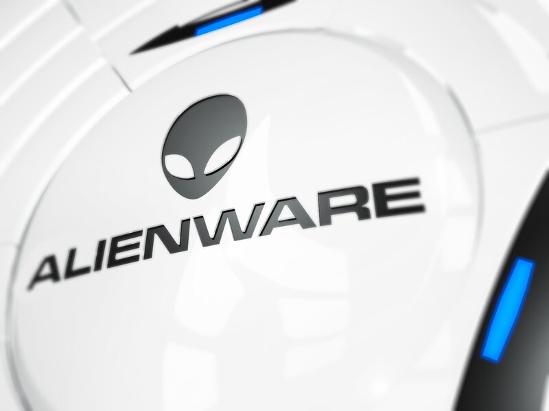 Alienware Logo on Device