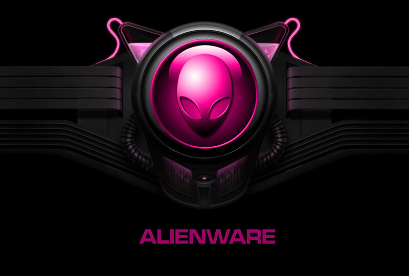 Alienware Logo — Pink