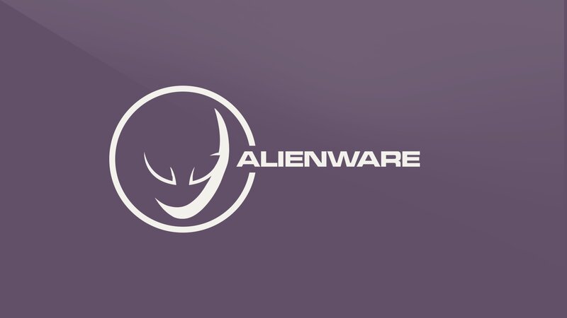 Alienware Logo — Purple