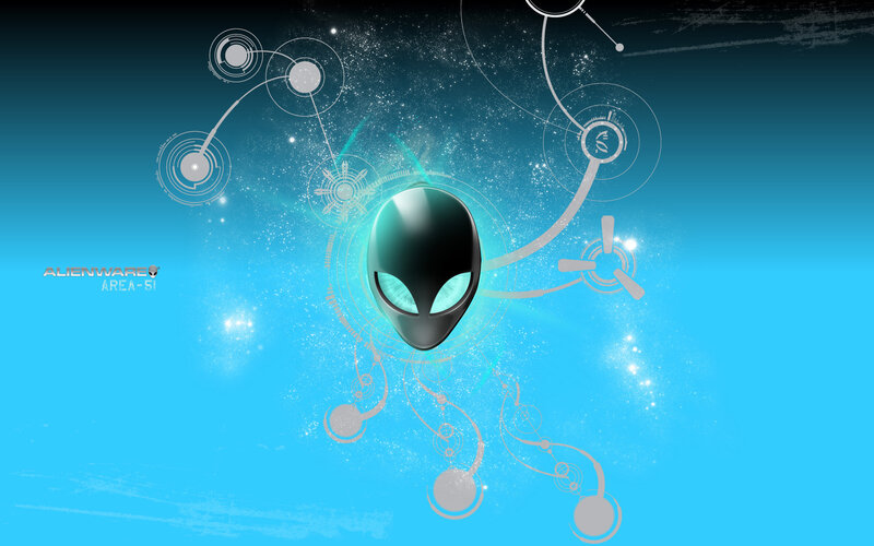 Alienware logo with futuristic design