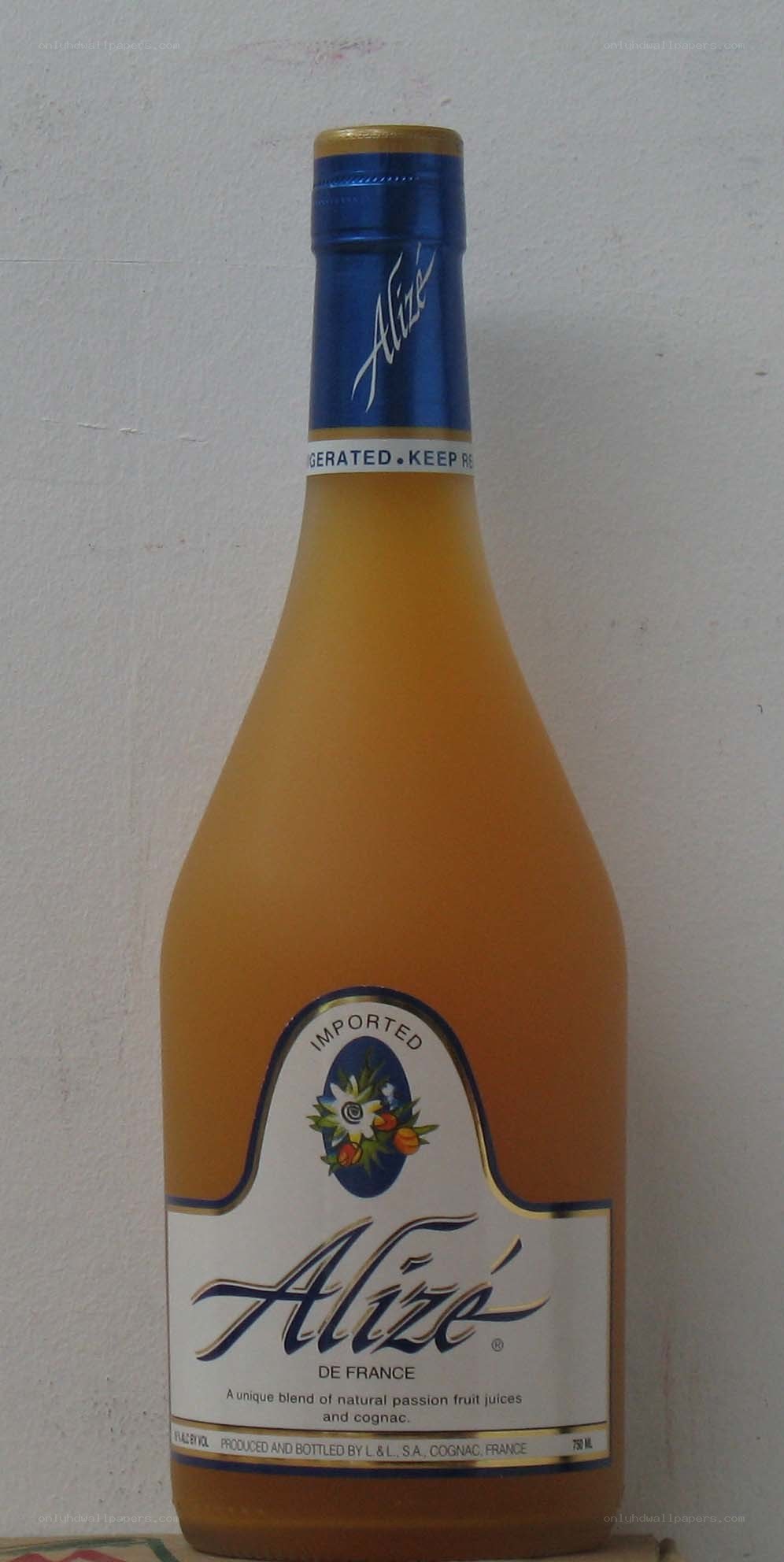 Alizé Cognac Bottle