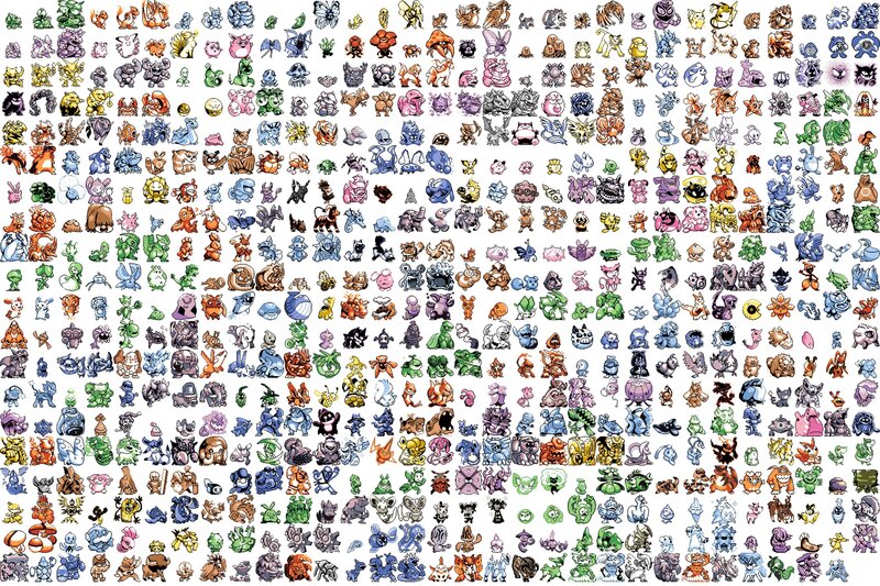 All Pokémon from Generation I