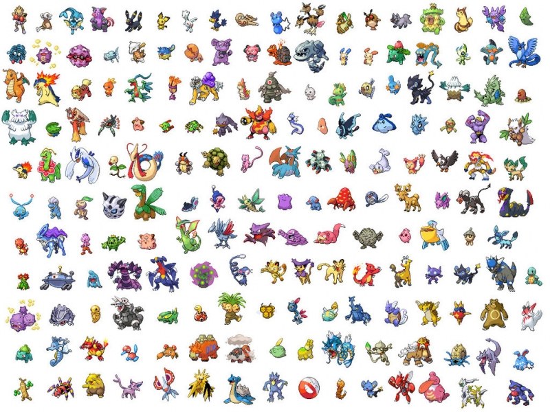All Pokémon from Generation III
