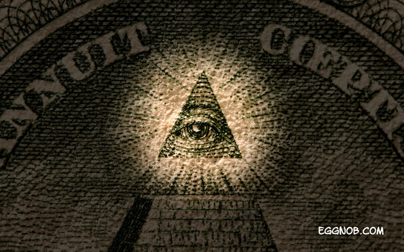 all-seeing eye on currency