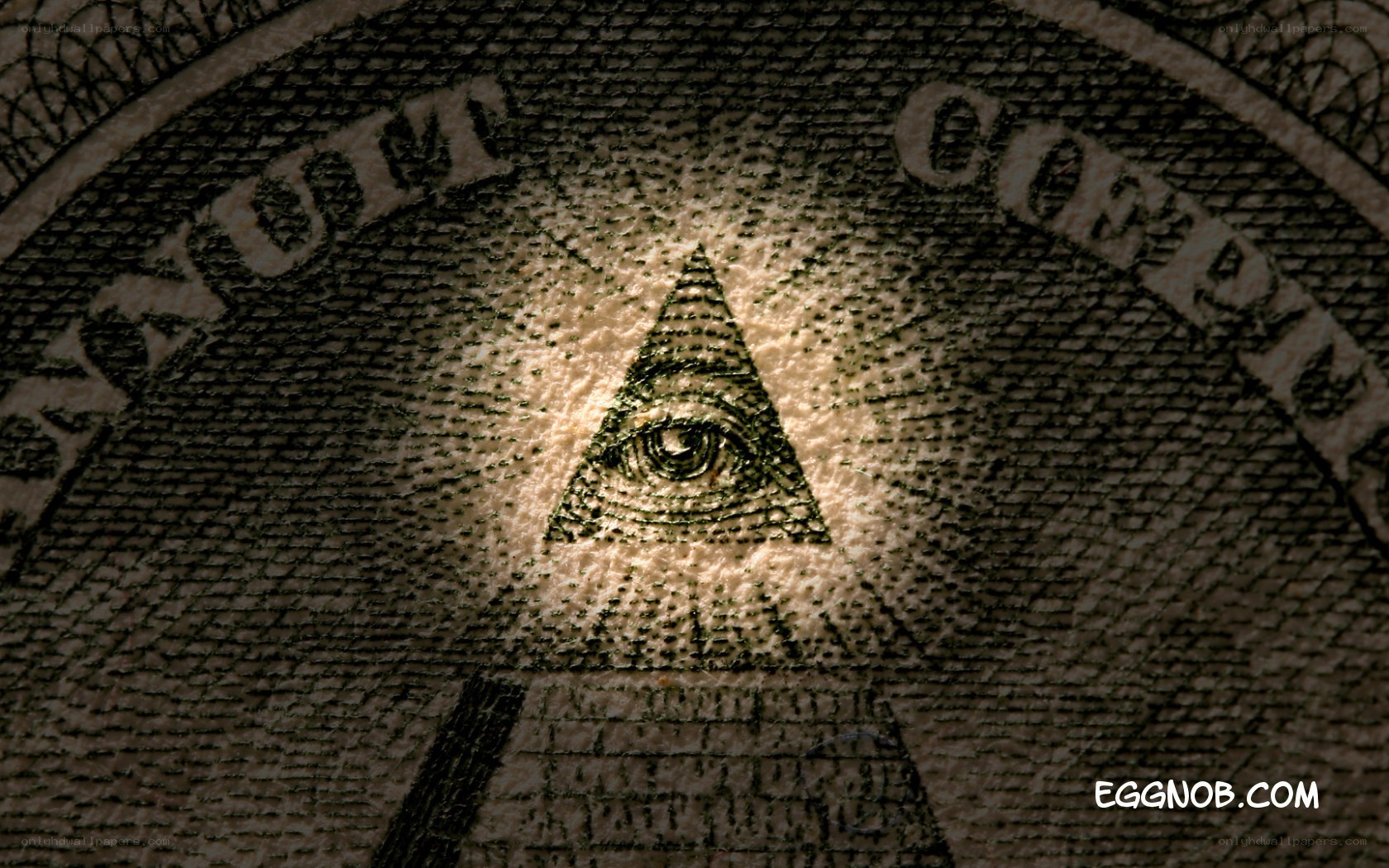 all-seeing eye on currency