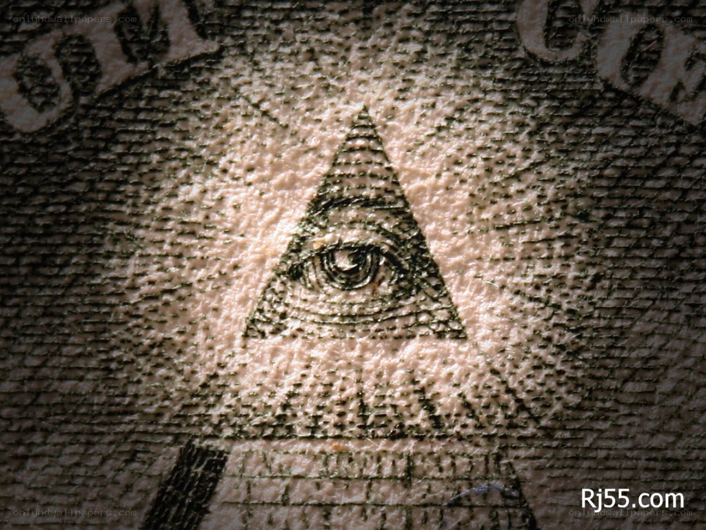 all-seeing eye on currency