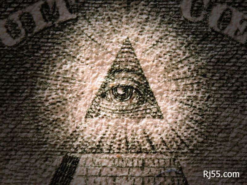 All-seeing Eye Pyramid — Black