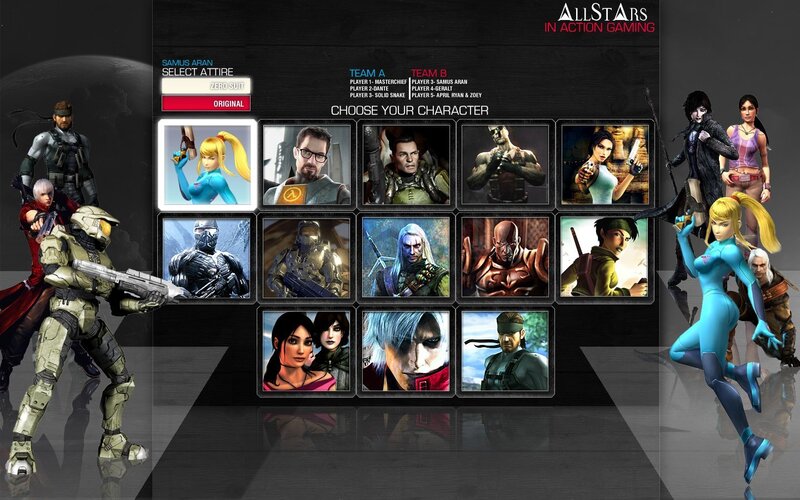 All-Stars Character Selection