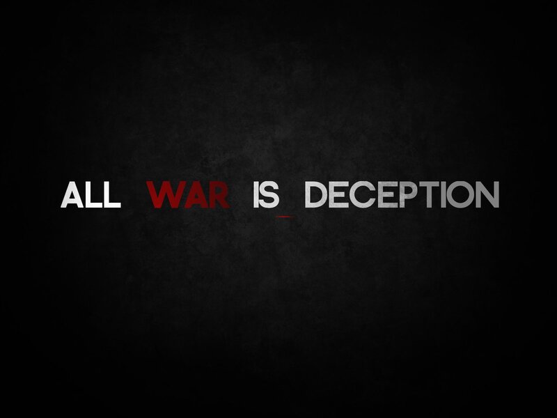 All War Is Deception
