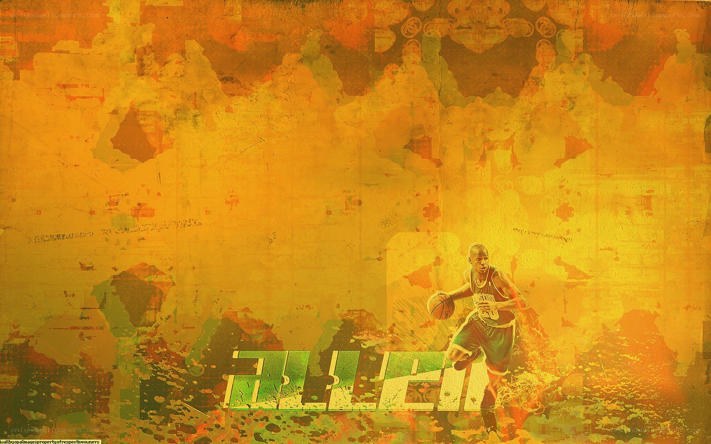 Allen basketball player wallpaper