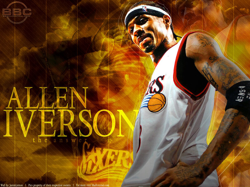 Allen Iverson in Jersey