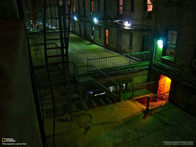 Alleyway at Night