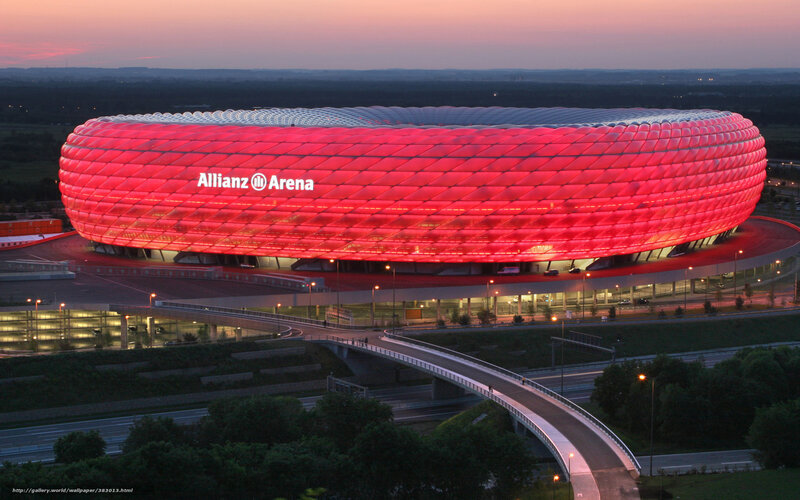 Allianz Arena Stadium — Red