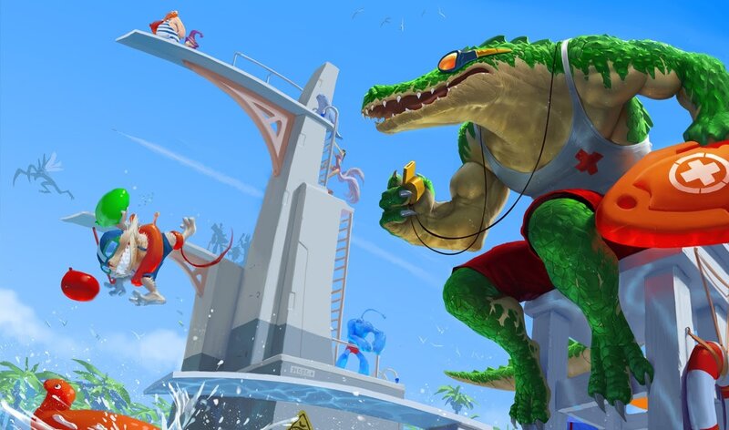 Alligator Lifeguard