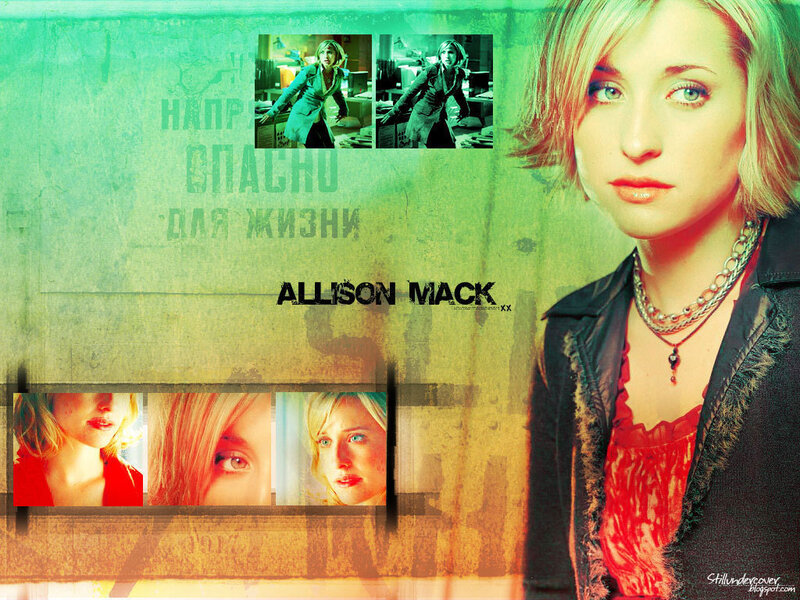 Allison Mack character collage