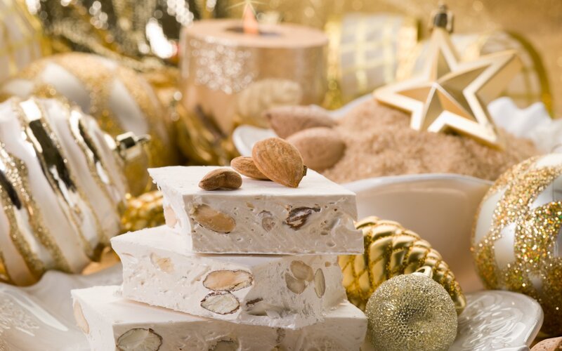 Almond Nougat Blocks
