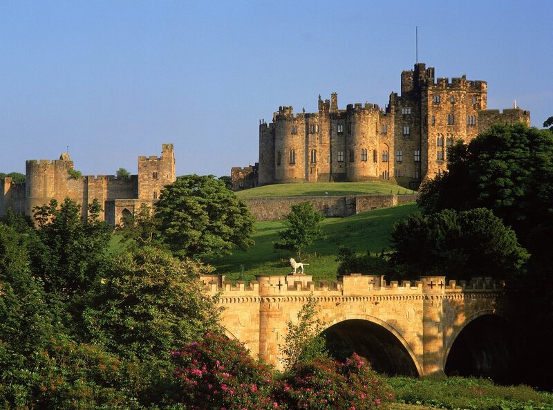 Alnwick Castle — Green, Serene, Afternoon