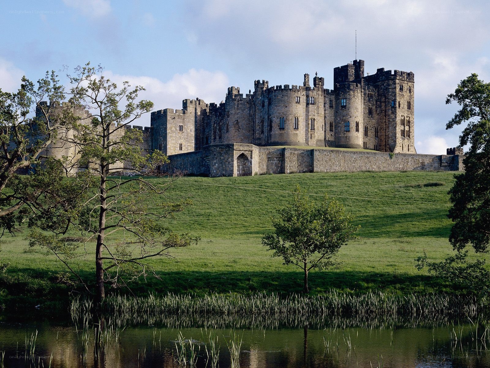 Alnwick Castle in England
