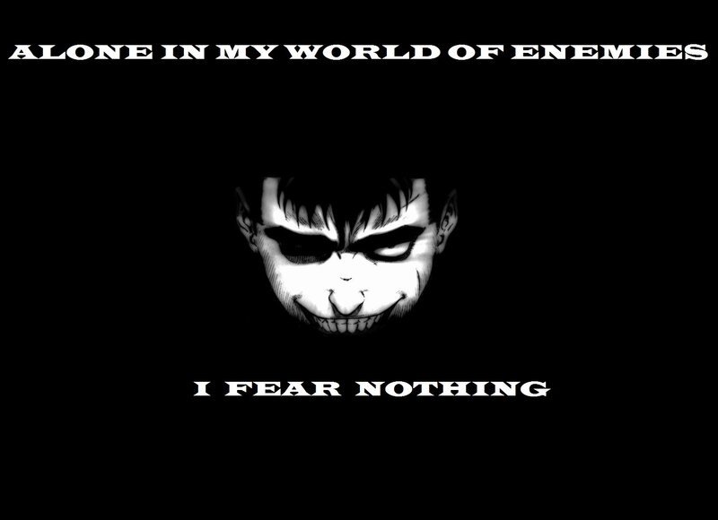 alone in my world of enemies