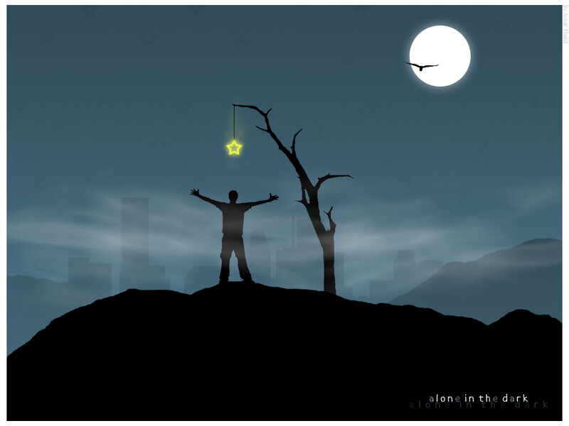 alone in the dark