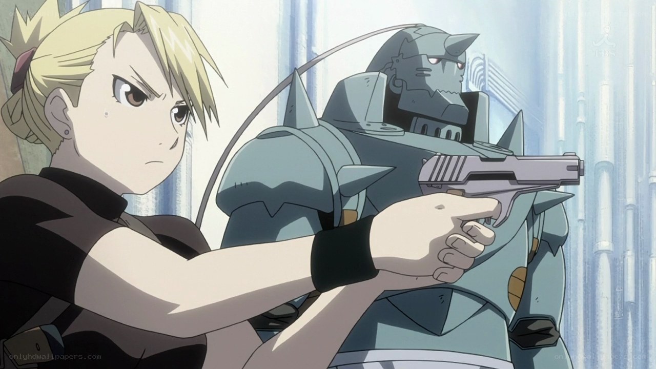 Alphonse and Edward in action