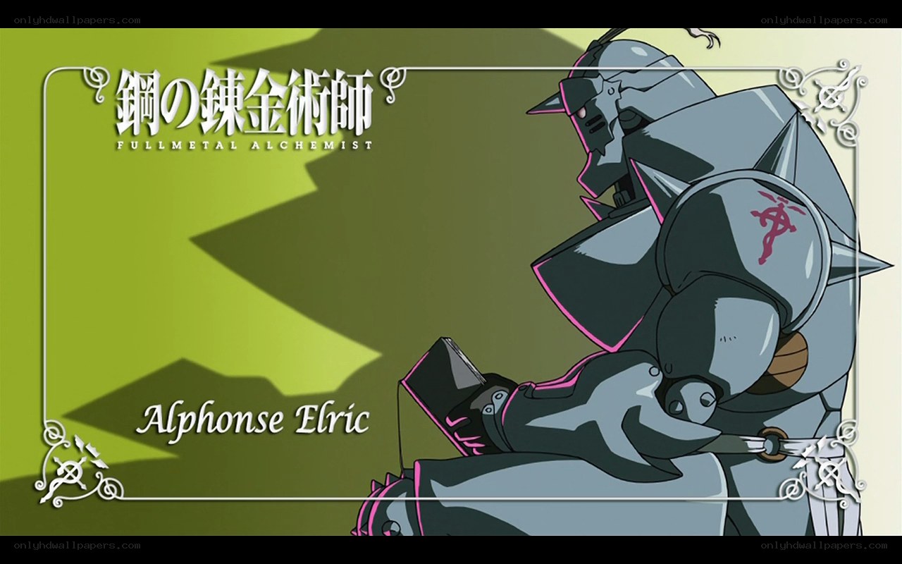 Alphonse Elric character art