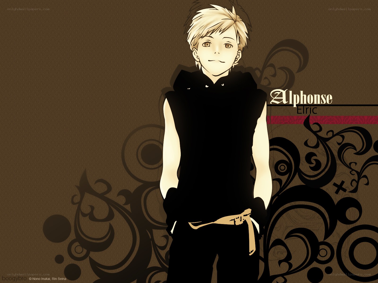 Alphonse Elric character art