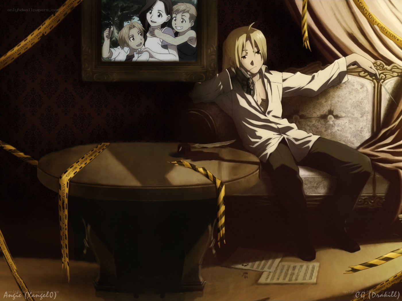Alphonse Elric in a quiet moment