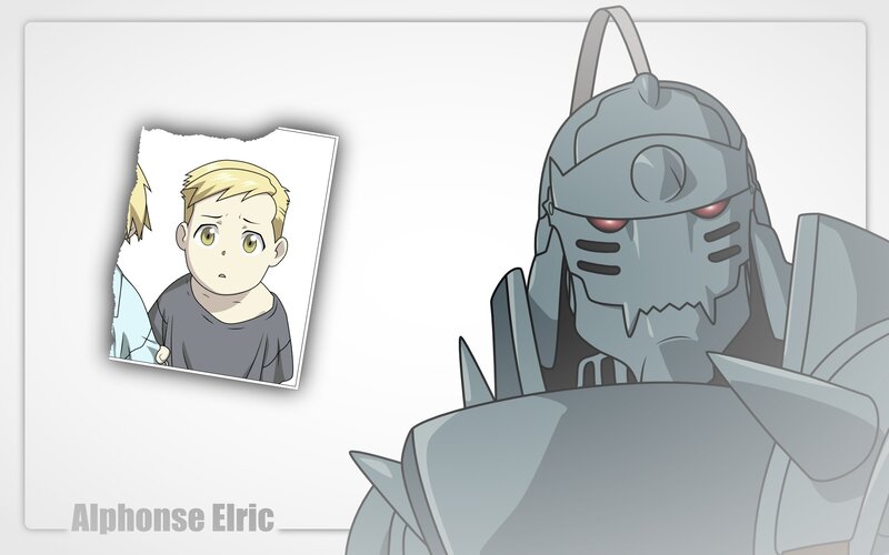Alphonse Elric in Armor — Gray