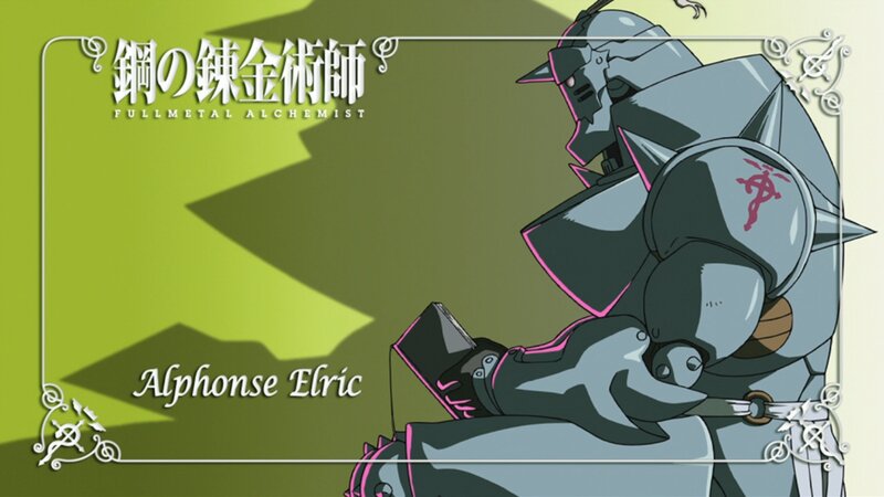 Alphonse Elric in Armor — Green, Dramatic