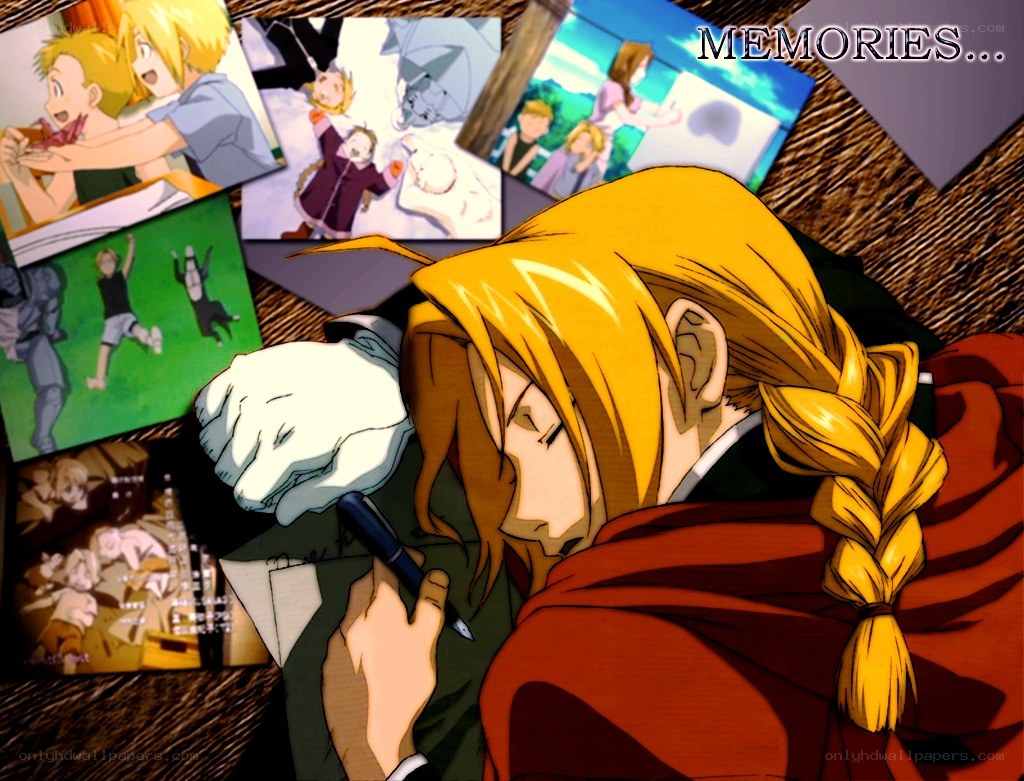 Alphonse Elric sleeping with memories