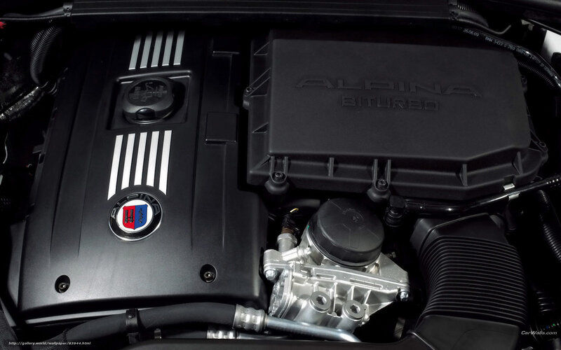 Alpina Biturbo engine