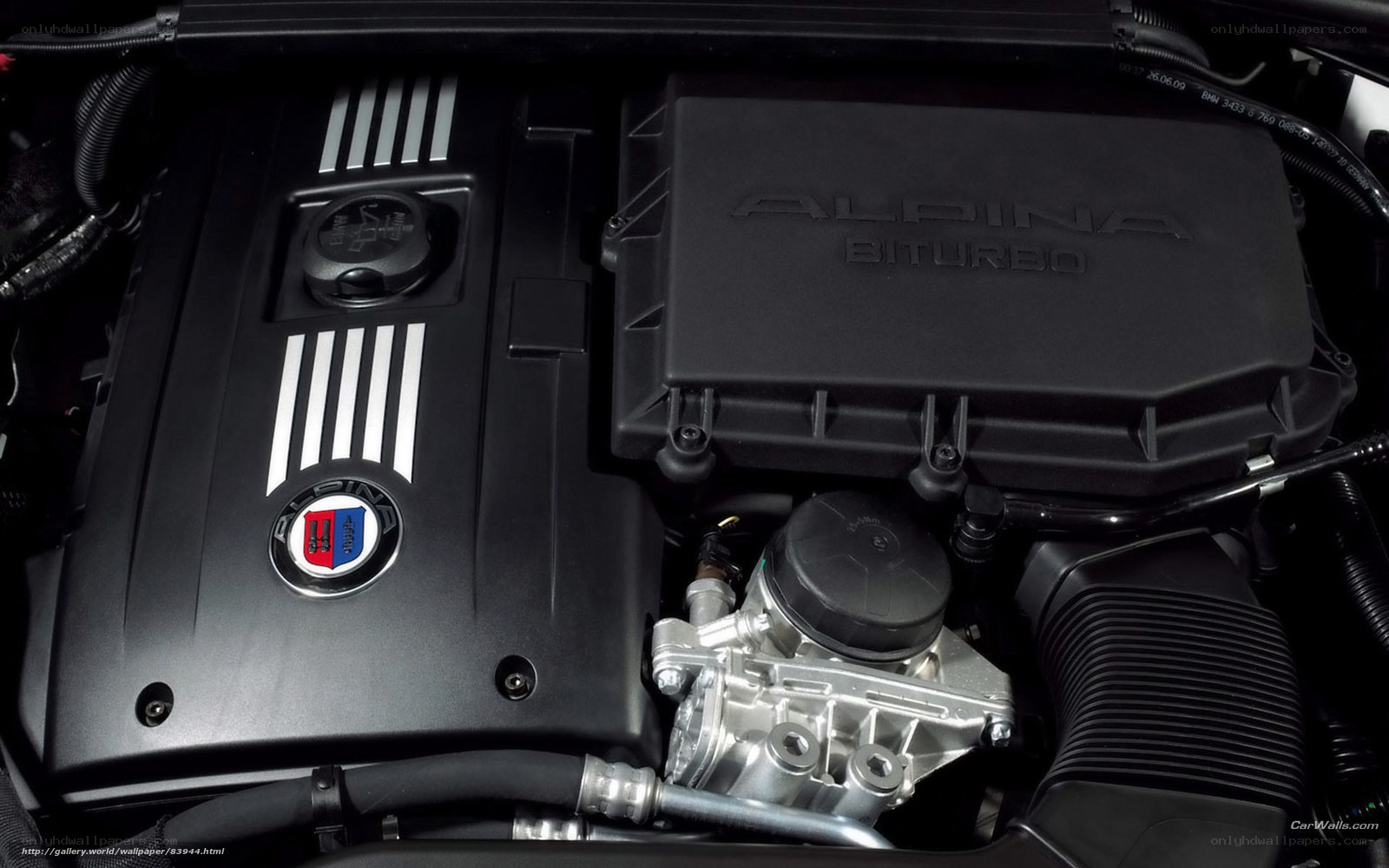 Alpina Biturbo engine